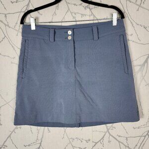 Nike Golf Dri-Fit Blue Pinstripe Mini Skort